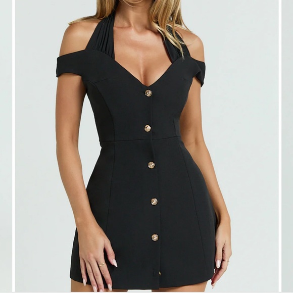 Showpo black mini dress size XS - Picture 5 of 5